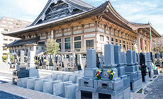 東本願寺境内墓所は、すべての区画が段差のない墓域です。