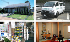 法要施設霊苑内 ・周回バス(土・日・祝のみ運行) ・休憩所(各区画に完備) ・売店(供花、お線香、ロウソク他常時販売中。)