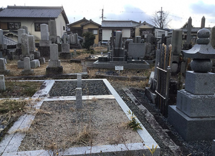 墓苑の様子2
