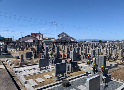 墓苑の様子