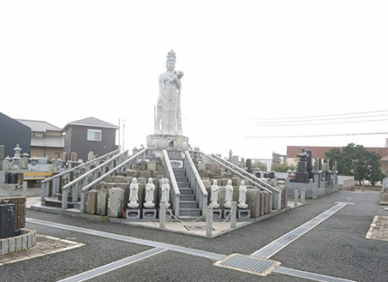 観音像、六地蔵