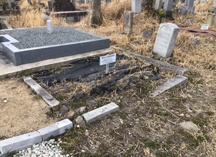墓苑の様子3
